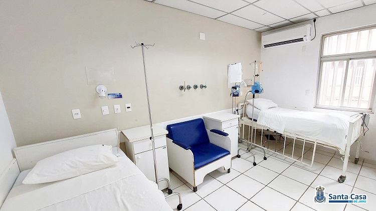 Com recursos de doações hospital instala ar-condicionado em 12 quartos SUS.