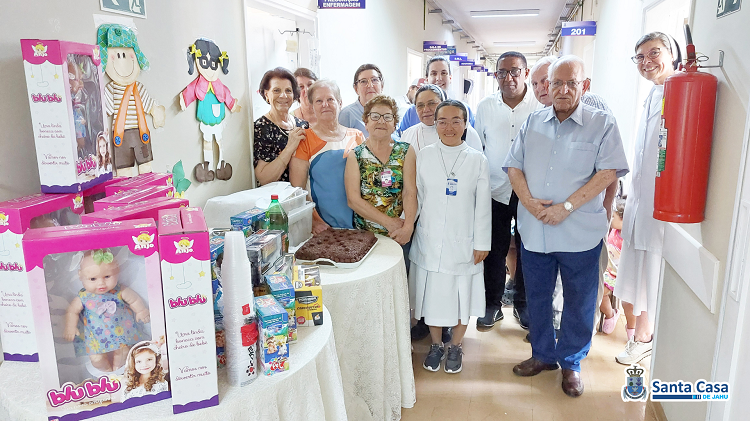 Santa Casa de Jahu celebra o Dia das Crianças com um evento especial na ala de Pediatria